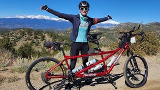 Salida 76 Gravel - Is this our last event on a tandem?