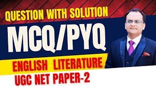 P17  UGC NET English Literature MCQs for All Exams | Best Coaching for English Literature