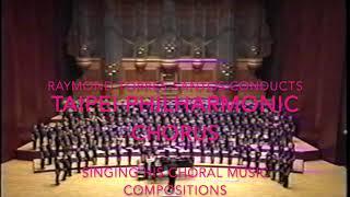 Raymond Torres-Santos conducts his Kyrie Eleison in Taiwan (2001)