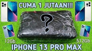 WOW!!! IPHONE 13 PRO MAX CUMA 1 JUTAAN?! 12/512GB