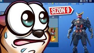 SEZON 9 W FORTNITE! KUPIŁEM CAŁY KARNET BOJOWY!