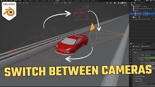 How to Switch Between Multiple Cameras in Blender - Super Easy!