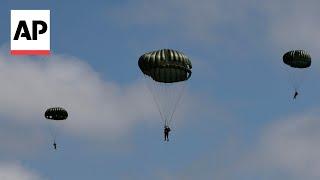 WATCH: Mass parachute jump for 80th anniversary of D-Day in Normandy