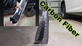 Carbon Fiber Mudflaps Install F10 M5