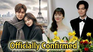 Breaking News: Lee Min Ho and Song Hye Kyo Officially Confirm Their Relationship!