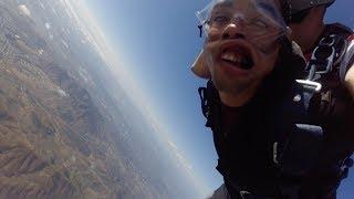 US Marine Faints Three Times While Skydiving