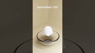 Guide to Fluid Simultation Resolution 64-300 with Torus #blender #3danimation #flipfluids