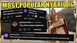 You asked, I provide! - MOST POPULAR Hybrid in Action | ForHonor