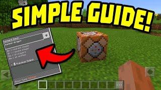 HOW TO USE COMMAND BLOCKS in MINECRAFT POCKET EDITION?!!