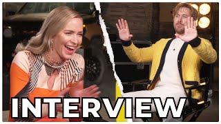 Ryan Gosling "Interviews" Emily Blunt for THE FALL GUY | Hilarious Interview (Mild Spoiler)