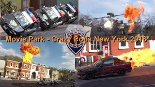 Movie Park Germany Crazy Cops New York 2016 - The Action Stunt Show ## Multi Kamera Aufnahme ##