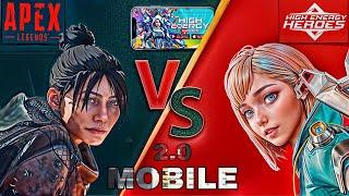 APEX LEGENDS MOBILE VS 2.0 - HEH HYPER LEGEND - SEASON 4 GAME PLAY