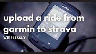 How To Upload Your Ride From Garmin To Strava.