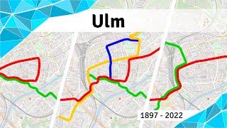 Die Entwicklung der Ulmer Straßenbahn (1897-2022) | 125 Jahre Straßenbahn in Ulm