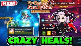 NEW HEALER MELASCULA SUMMONS & GAMEPLAY! | 7DS: Idle Adventure!