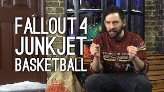 FALLOUT 4 JUNK JET BASKETBALL! Oxbox Xmas Challenge Day 10 - Fallout 4