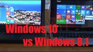 Windows 10 vs Windows 8.1: Hands-on Comparison, Review, and New Features!