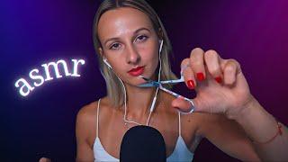 4K ASMR | Plucking & Snipping ️ (Scissors, Tweezer )