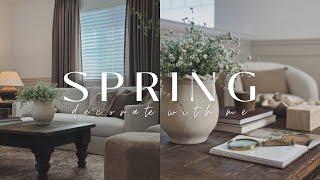 2025 Spring Decorate With Me || Refresh My Living Space