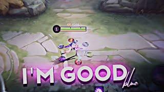 I'M GOOD [BLUE] LESLEY GAMEPLAY | ML PRESET ALIGHT MOTION  | ROSE EDITZY️