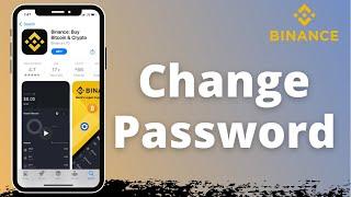 Binance Change Password | Update Binance App Password