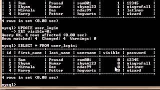 MySQL Tutorial for Beginners - 4 - Updating Data in a Database
