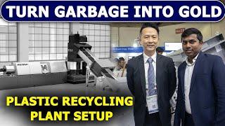 Plastic recycling machine: Future business | Polystar in plastindia 2023 | Plastic recycling plant |