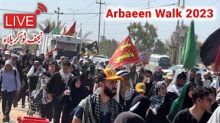 Live arbaeen walk from Karbala #karbala #arbaeenwalk #arbaeen2023