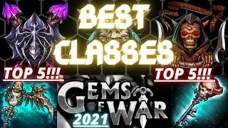 Top 5 Classes in Gems of War 2021 | The Best Class in Gems of War with Teams