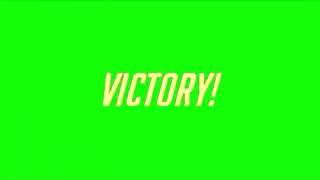 Victory overwatch green screen