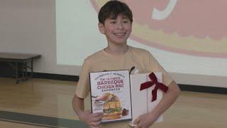 Rockford school students win chicken sandwich contest