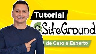  Tutorial SiteGround Desde Cero  Mejor Hosting para WordPress