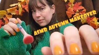 ASMR Autumn Makeover Pamper - Scalp, Hair, Make Up, Nails ...