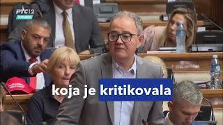 Narodni poslanik dr Zoran Lutovac na sednici NSRS, 24. jul 2024.