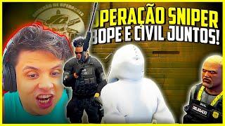 AMASSOU GERAL! PAULINHO O LOKO E JACARÉ PEREIRA PEGARAM A SNIPER DO CHUCKY NA CAPITAL CITY GTA RP