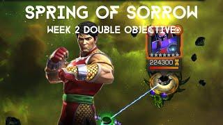 Shang Chi Solos Spring of Sorrow Onslaught! Double Objective - Carinas Challengers & 2021 Hero
