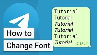 How to Change Font in Telegram (2022)