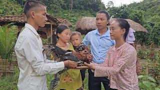 Surprise: the appearance of a young couple- at the farm, a single mother and a kind man | anh hmong