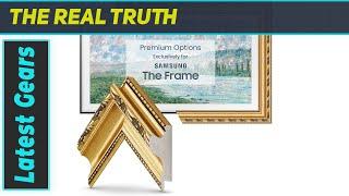 Enhance Your Samsung The Frame TV with Ornate Gold Deco TV Frames