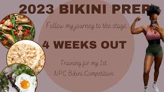 1st NPC BIKINI COMPETITION | PREP | 4 WEEKS OUT | WHY DID I START?