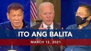 UNTV: ITO ANG BALITA | March 12, 2021