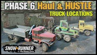 How to find Phase 6 Season 6 New Truck Locations SnowRunner - Haul & Hustle