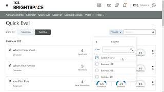 Grading in Brightspace