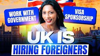 UK Government Is Hiring Foreigners  Visa Sponsorship Jobs In The UK | Nidhi Nagori