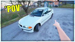 BMW E46 320i POV Drive Through the Mountains