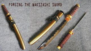 Forging the Wakizashi Sword - The Sword that Ends the Pain of Losers