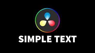 How To Add Text | DaVinci Resolve 18 Tutorial