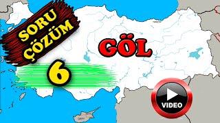 Coğrafya göller soru Çözümü Tyt Kpss  ,  Coğrafya soru tahmini #kpsscoğrafya #tyt #ayt