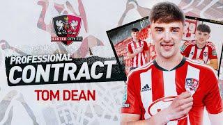  Tom Dean on signing a professional contract | Exeter City Football Club