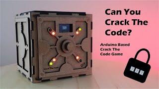 Crack The Code Game, Built Into A DIY Safe Box